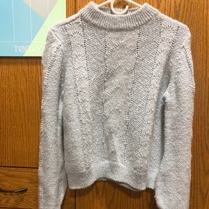 Pale blue sweater